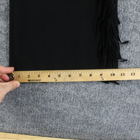 Cinq a Sept Pants Women 0 Remy Fringe Wide Leg Boho Western Rock and Roll Dressy - Picture 15 of 16